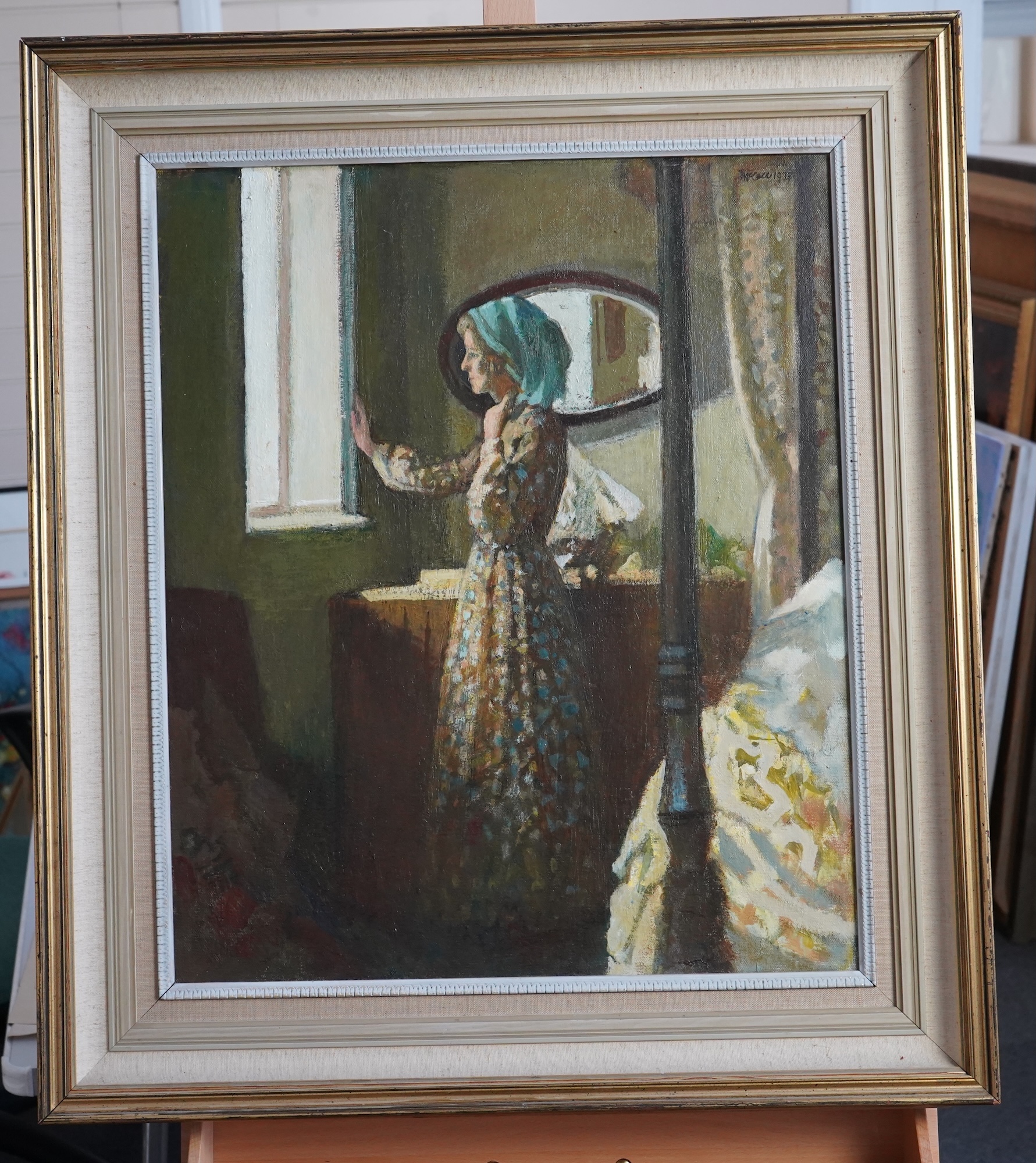 Charles James McCall, 1907-1989, 'Janet at the Window'
